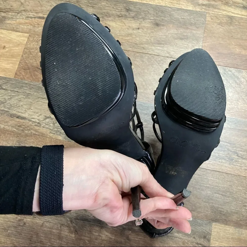 Sexy Black 5” Platform Stiletto Heels